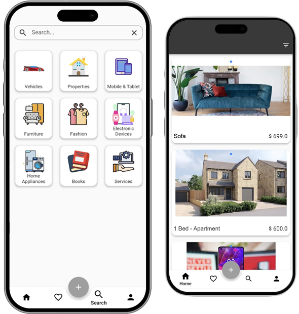 Classifieds App for Buying and Selling