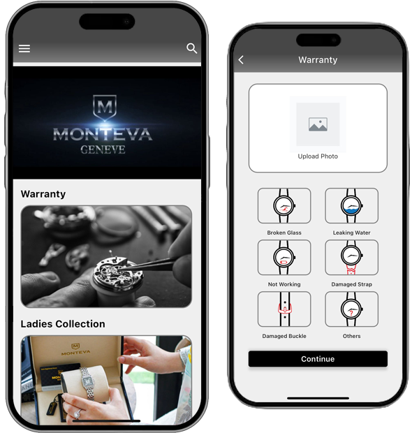 Warranty App for Watch Repairs